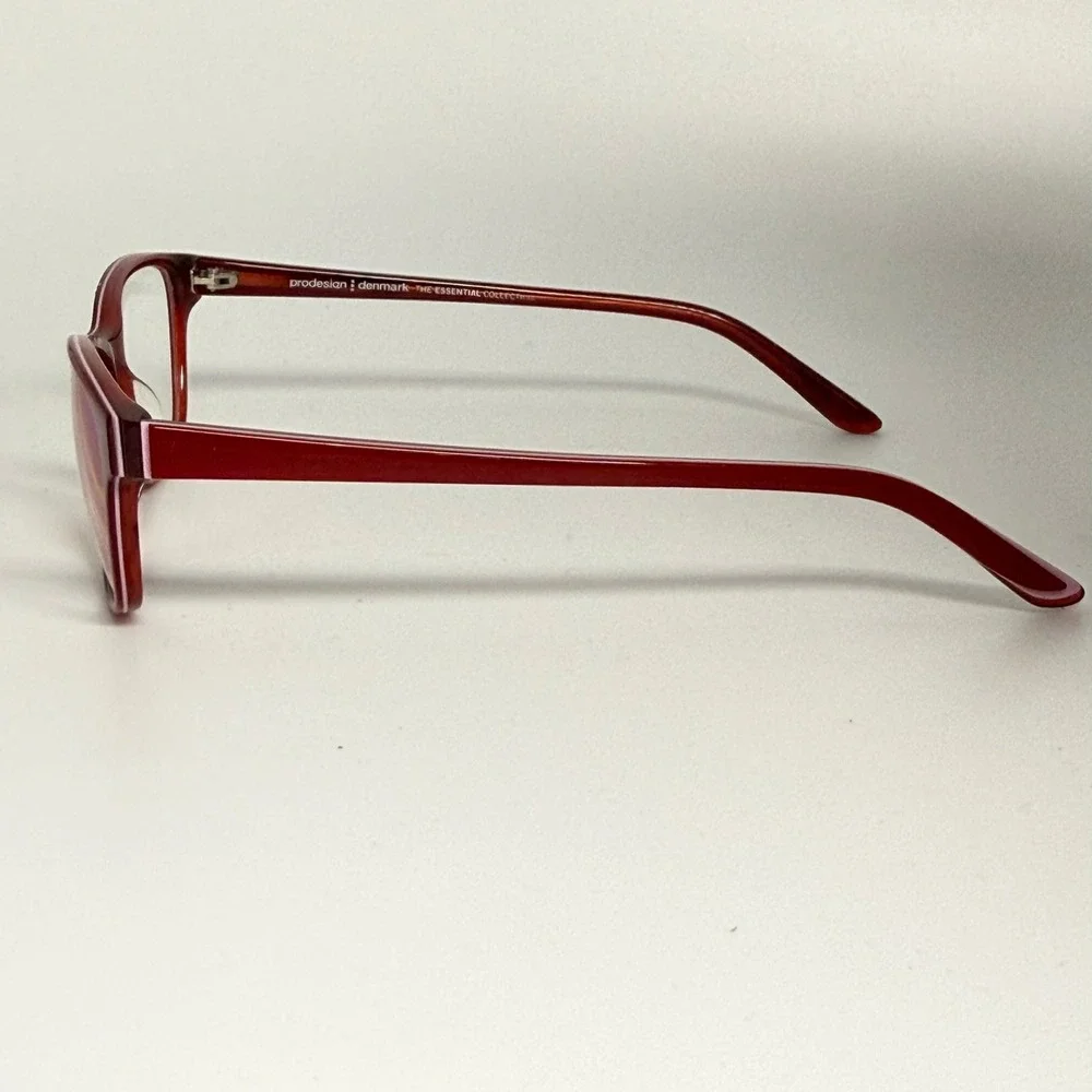 Prodesign Denmark 3603 c.4012 Red Essential Collection Eyeglasses 52-16-135